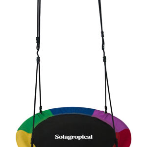 Hot Sale Portable Colorful Indoor Durable 100cm 95cm 90cm Round Nest Swing Chair Garden Patio Swings Chair for Kids and Children